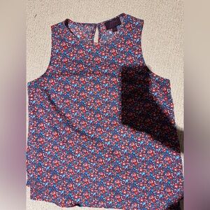J.Crew liberty floral top